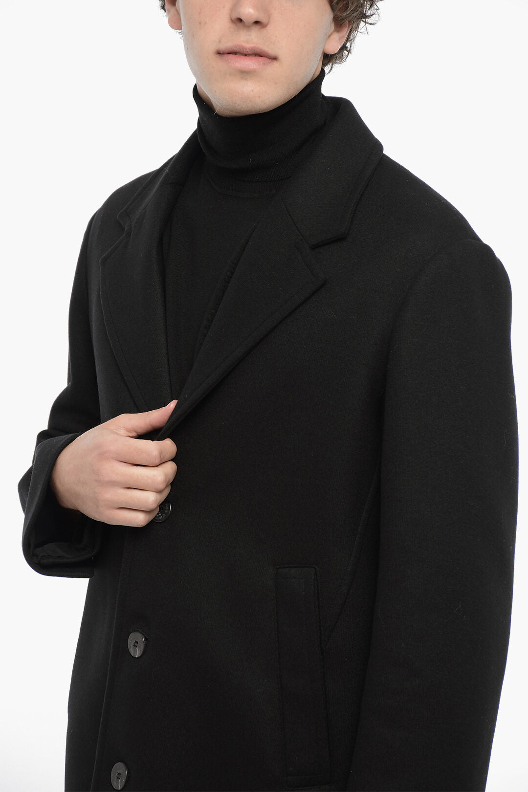 Other - Neil Barrett Slim Fit Single Breasted Coat - 7417303375002 - Ask Me Wear