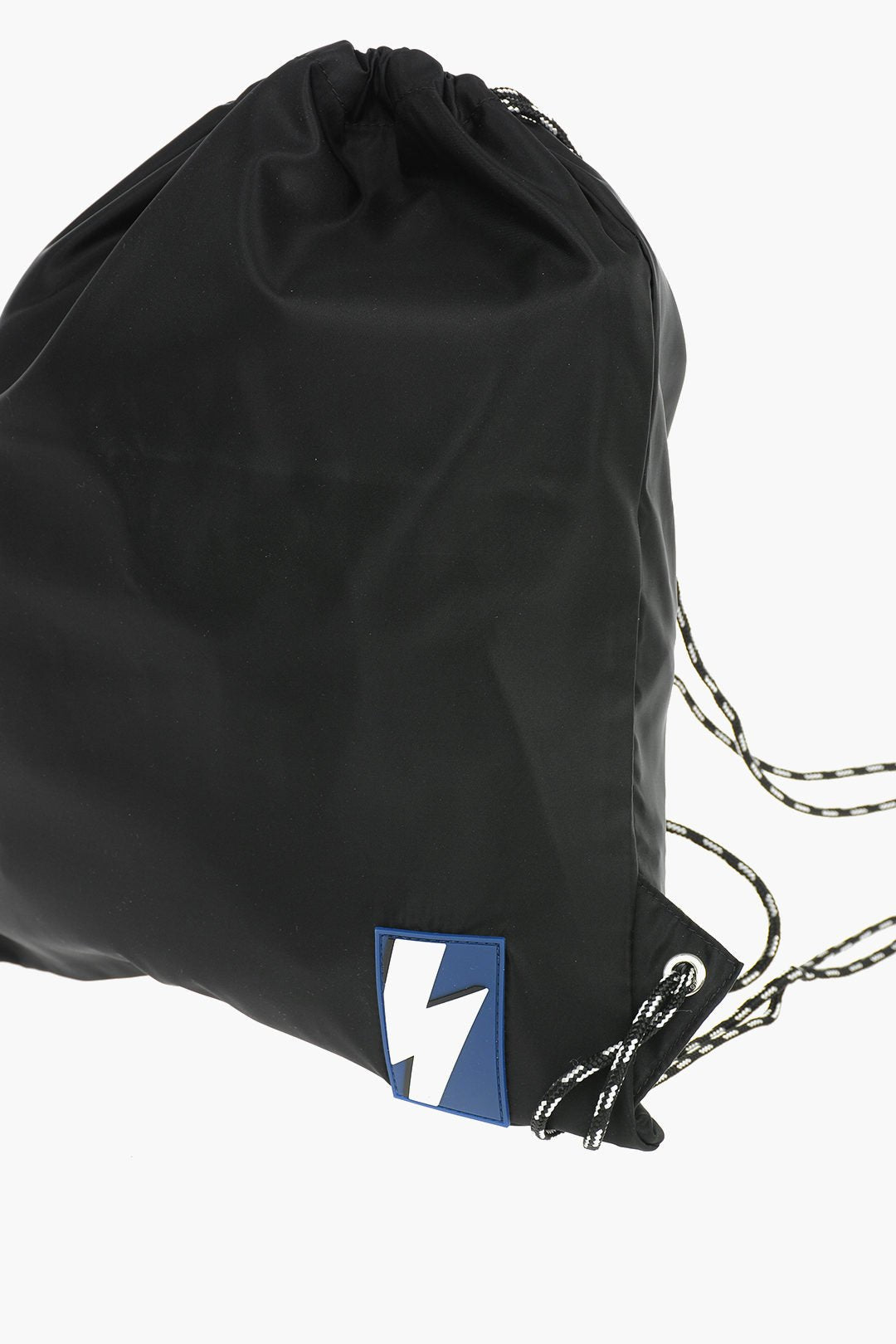 Bags - Neil Barrett solid color drawstring backpack with two - tone laces - 7417301148790 - Ask Me Wear