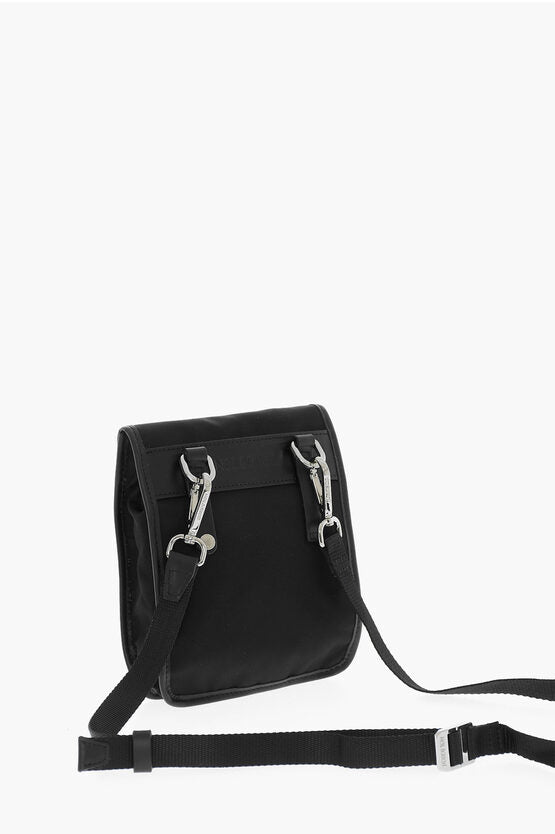 Bags - Neil Barrett Solid Color Mini Bag with Leather Trims - 7417303266676 - Ask Me Wear