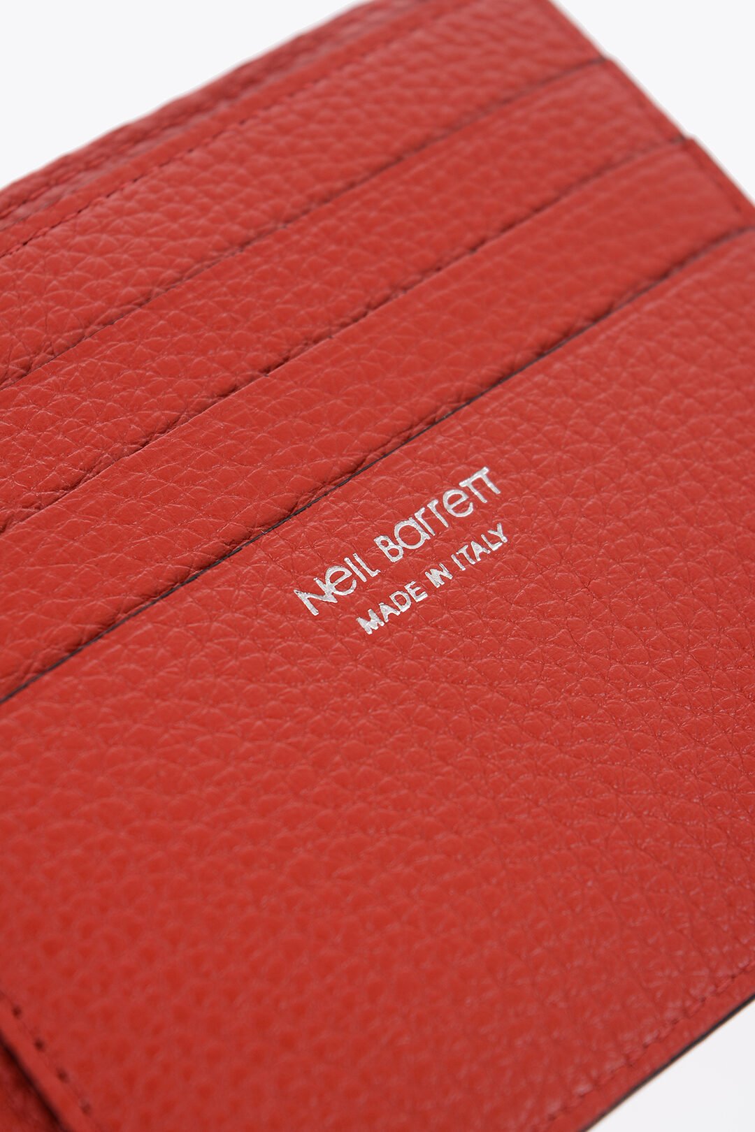 Other - Neil Barrett Solid Color Textured Leather Bi - Fold Wallet - 7417301151462 - Ask Me Wear