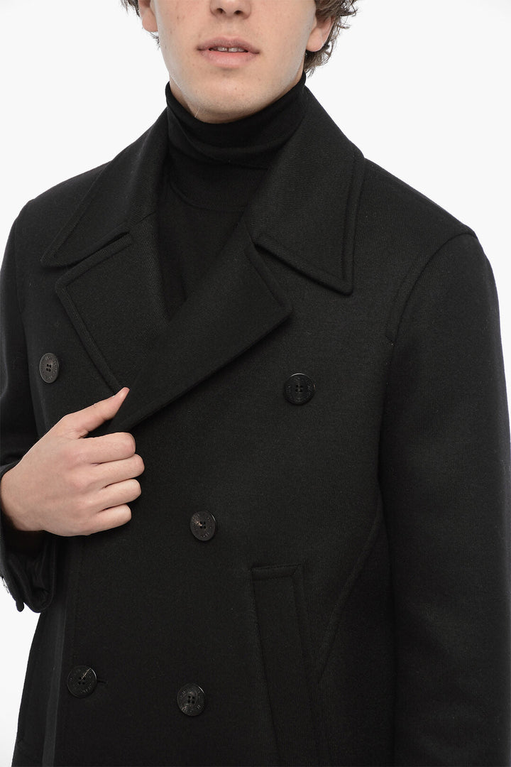 Other - Neil Barrett Wool Blend Easy Fit Double Breasted Coat - 7417302473204 - Ask Me Wear