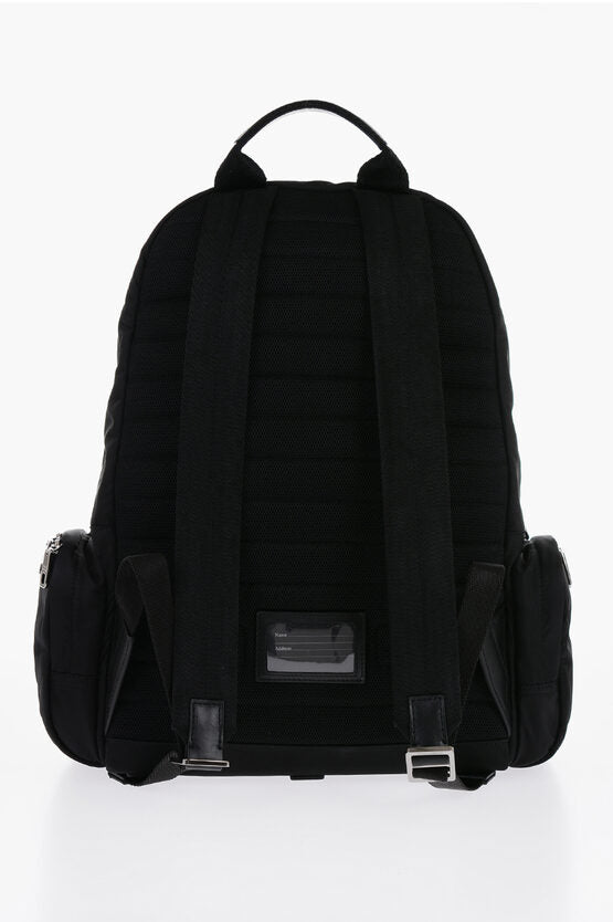 Dolce & Gabbana Nylon Backpack with Embossed Logo