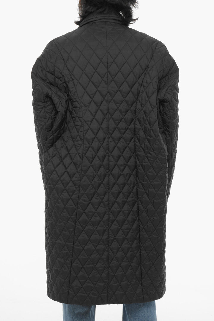 Random Identities Nylon Quilted Coat