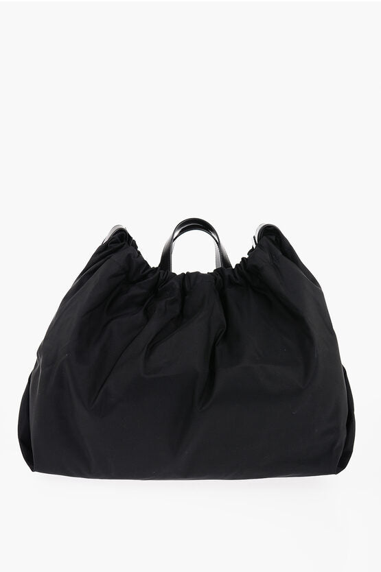 Alexander McQueen Nylon Weekend Bag with Logo