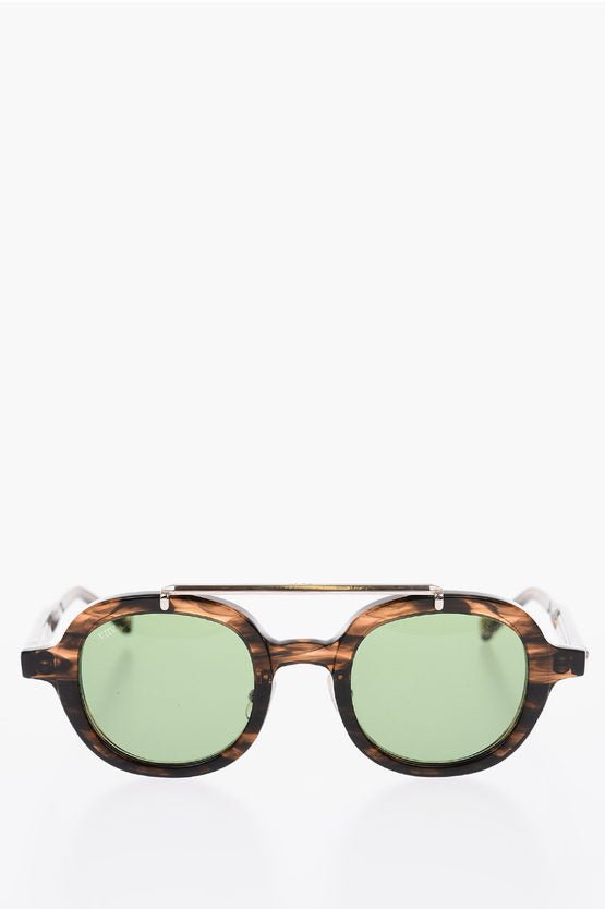 Accessories - Sunglasses - OAMC Turtle Printed Rounded Sunglasses - 15287106 - Ask Me Wear