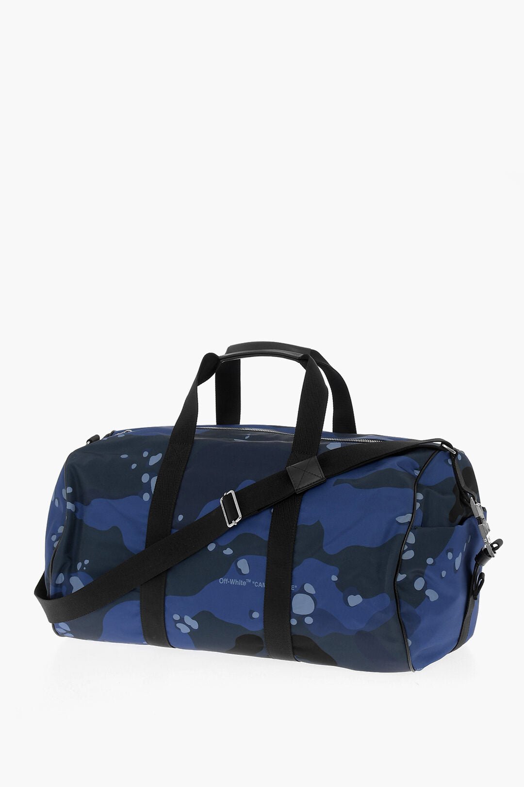 Bags - Off - White Camouflage Motif Travel Duffle Bag - 8052865842853 - Ask Me Wear