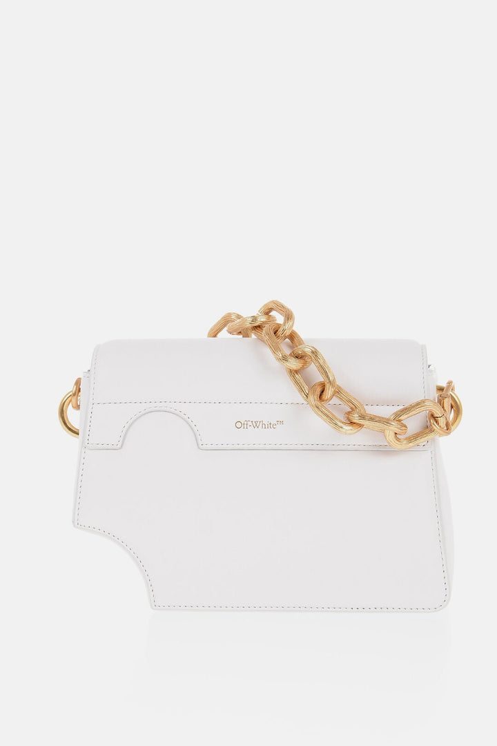 Other - Off - White Leather Shoulder Bag wit Cut - Out Details - GC120240600412 - Ask Me Wear