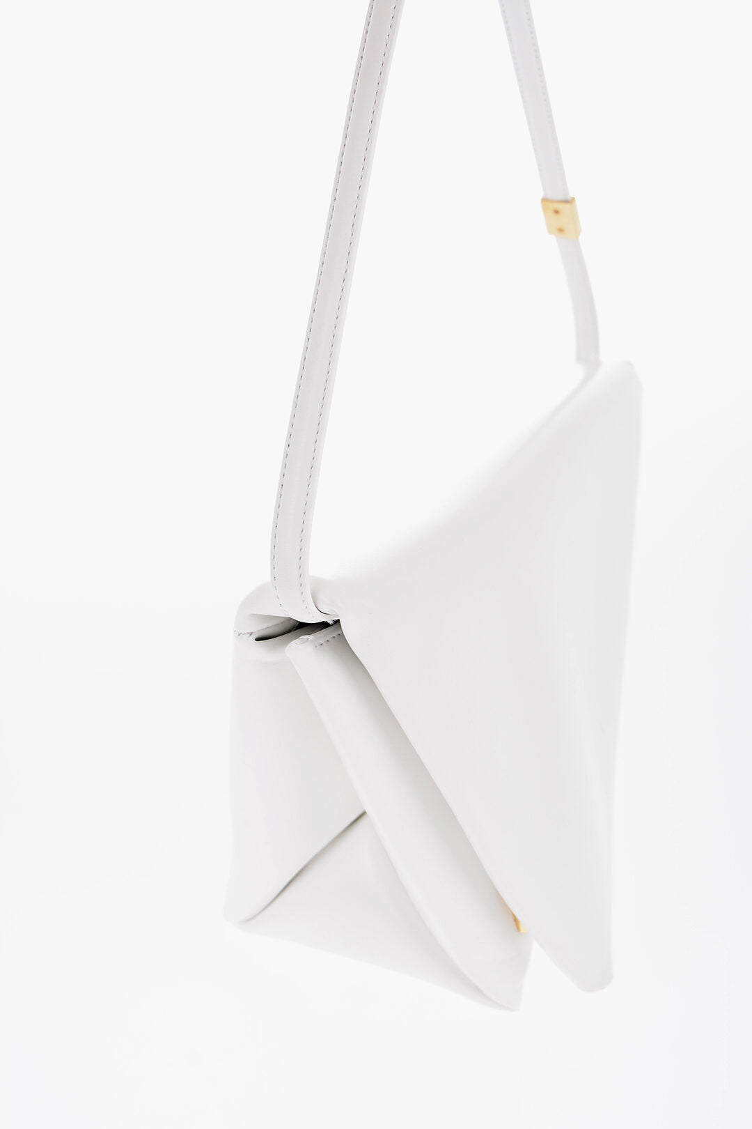 Marni Padded Leather PRISMA TRIANGLE Bag
