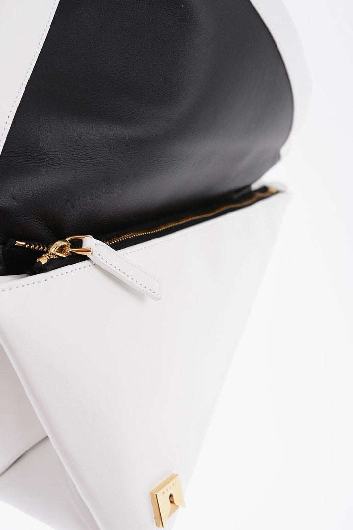 Marni Padded Leather PRISMA TRIANGLE Bag