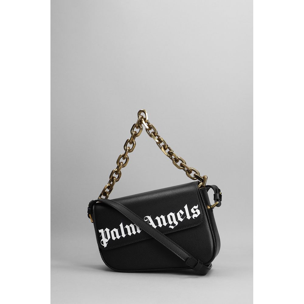  - Palm Angels Black Leather Crossbody Bag - PAAN - 13910 - Ask Me Wear