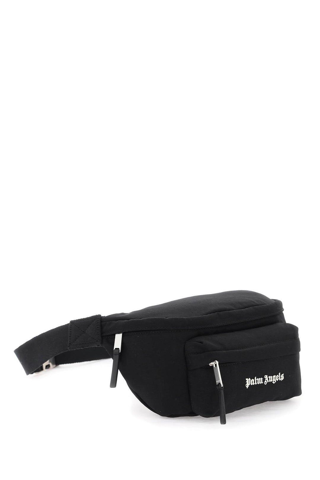 Bags - Palm Angels Canvas Waist Bag With Embroidered Logo. - 241716FMS000001 - 1001 - os - Ask Me Wear