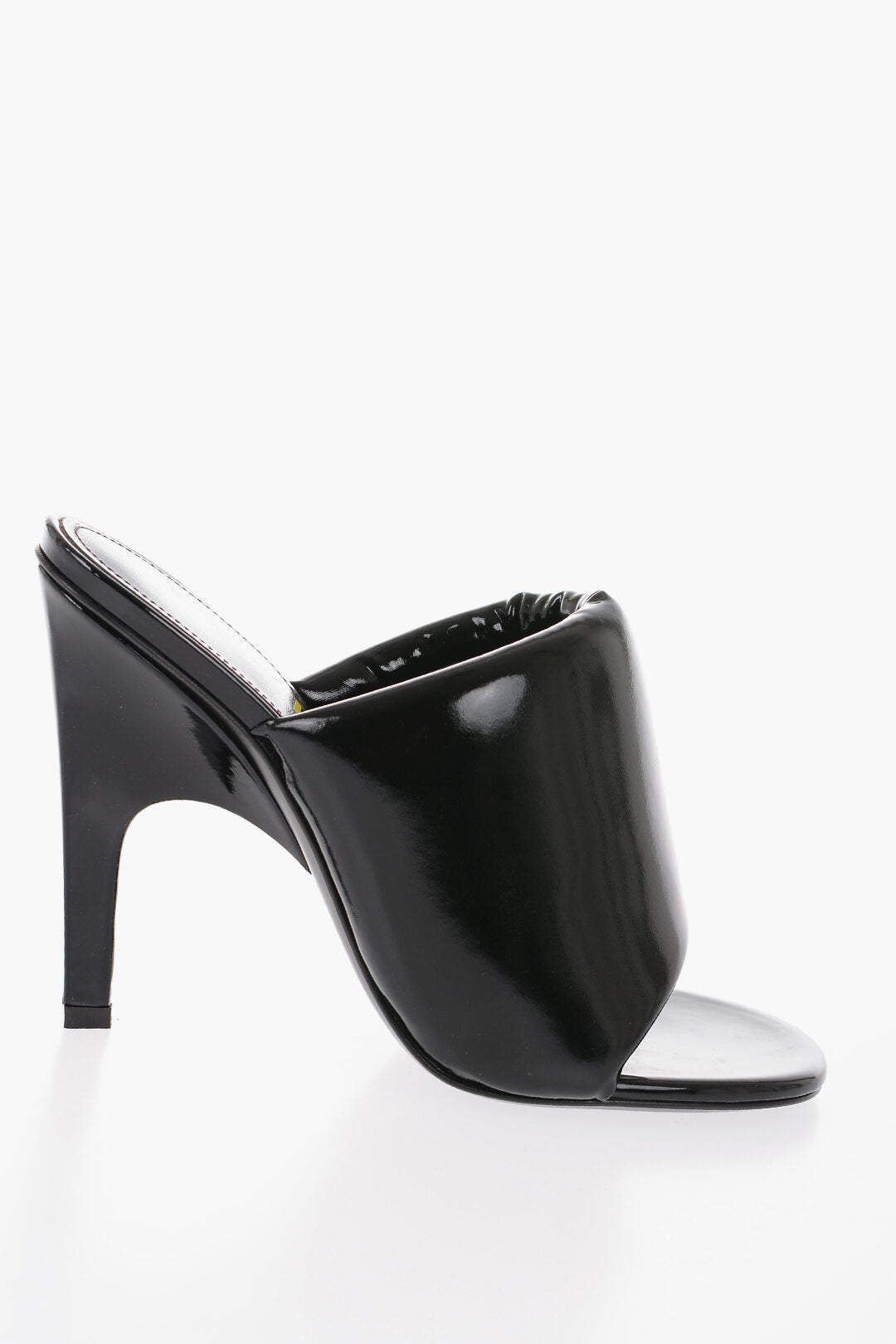 The Attico Patent Faux Leather REM Mules Heel 11.5cm