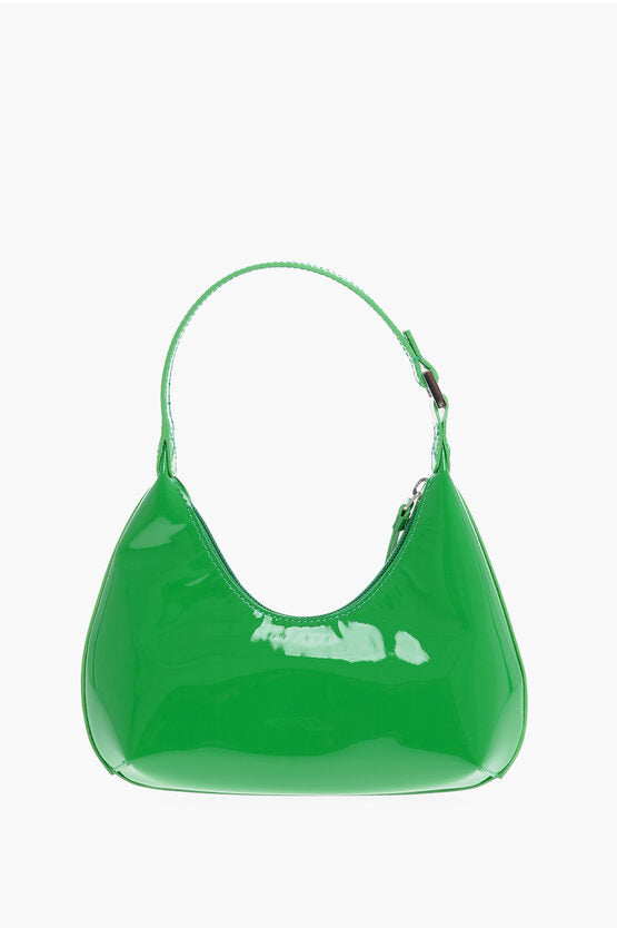 By Far Patent Leather BABY AMBER Mini Shoulder Bag