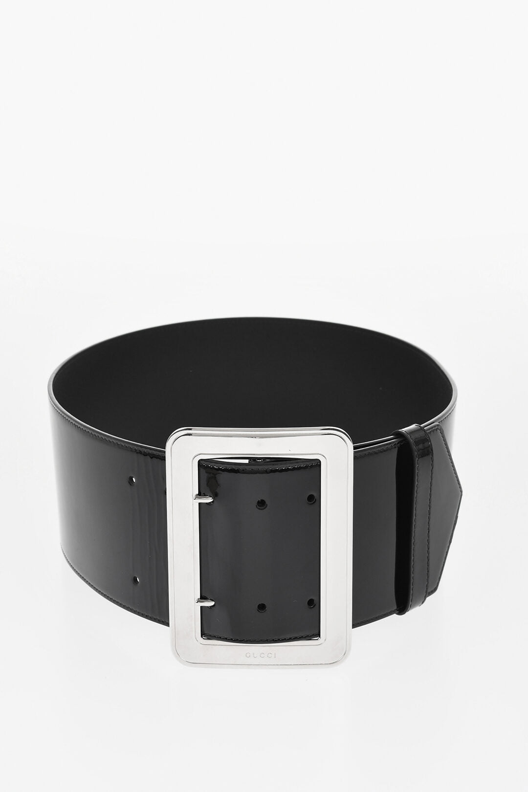 Gucci Patent Leather Maxi Belt 95mm