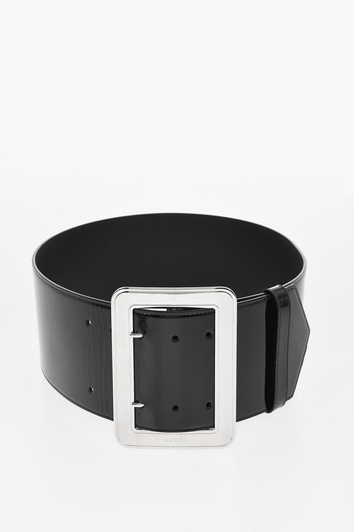 Gucci Patent Leather Maxi Belt 95mm