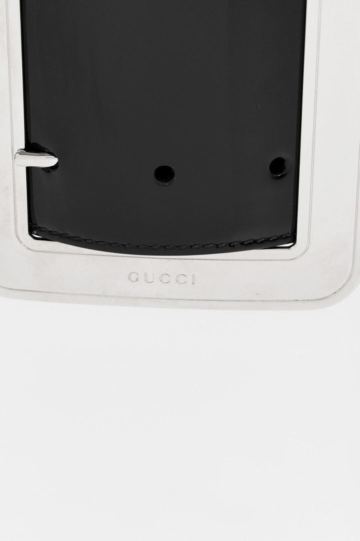 Gucci Patent Leather Maxi Belt 95mm