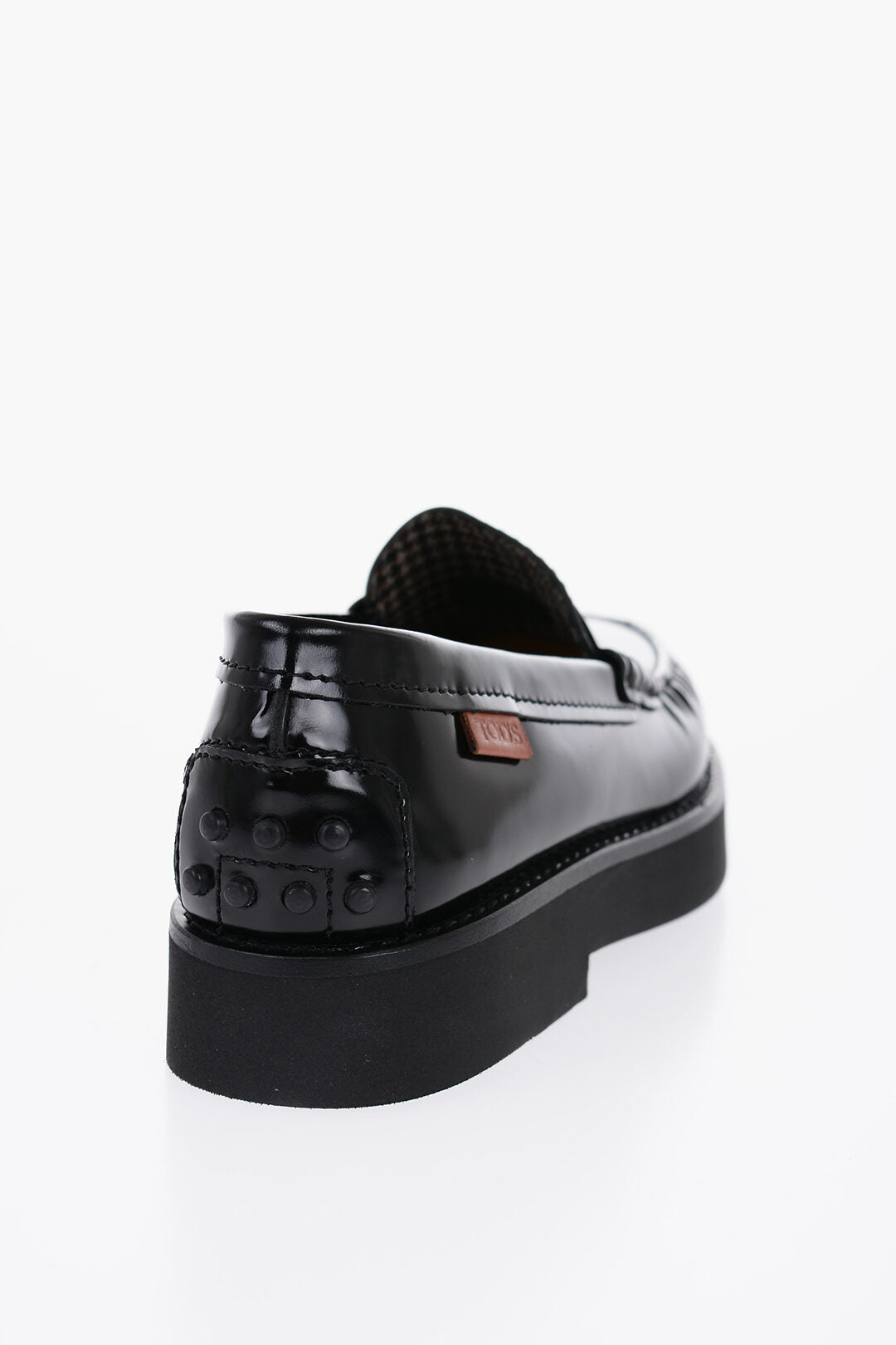 Tod's Patent Leather Penny Loafers