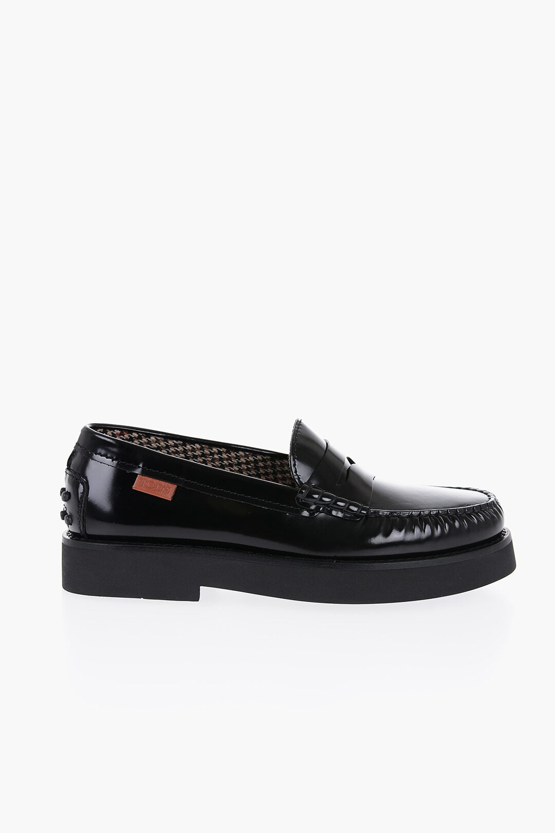 Tod's Patent Leather Penny Loafers