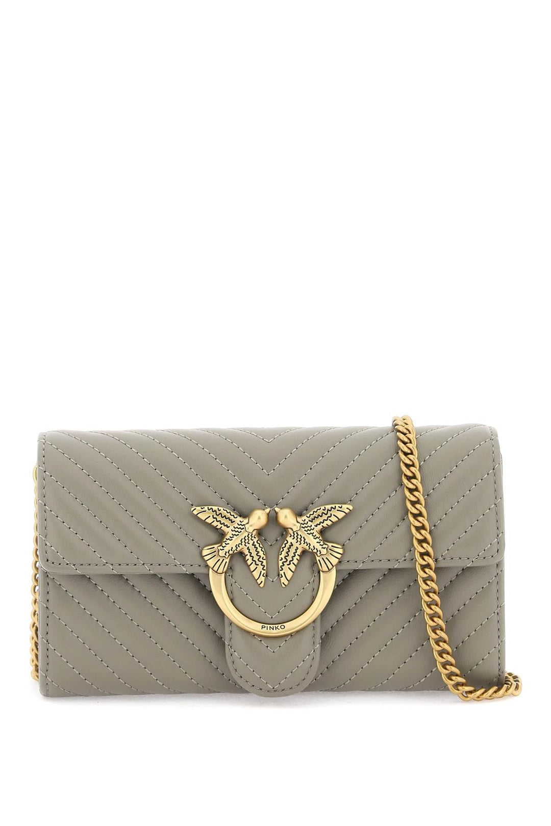 Bags - Pinko Love Bag Chevron Crossbody Bag - 242783APG000003 - I68Q - os - Ask Me Wear