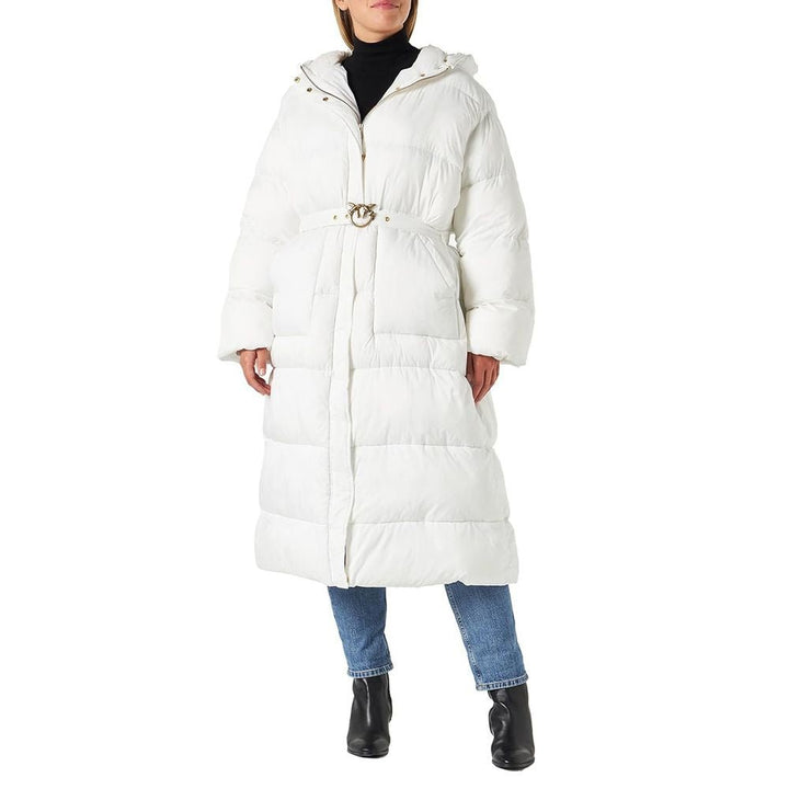  - PINKO White Nylon Jackets & Coat - PI - 13654 - XL - Ask Me Wear