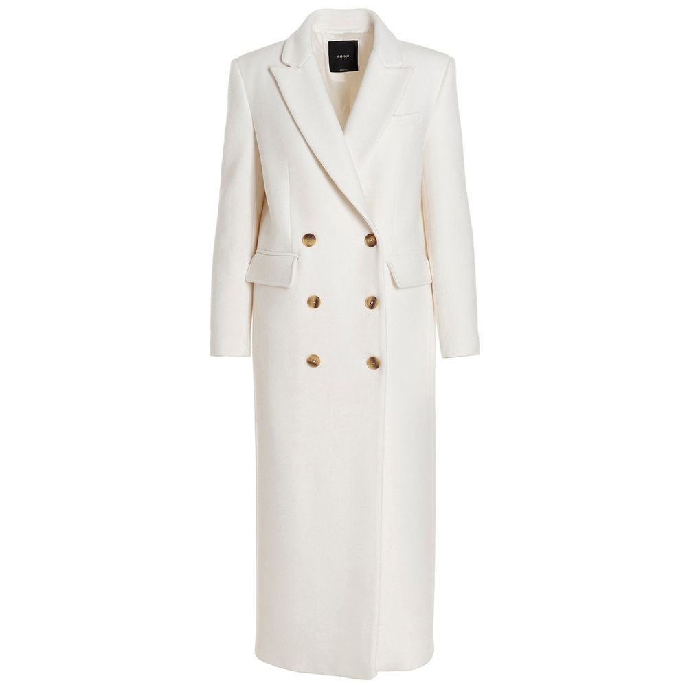  - PINKO White Wool Jackets & Coat - PI - 13660 - IT46 | L - Ask Me Wear