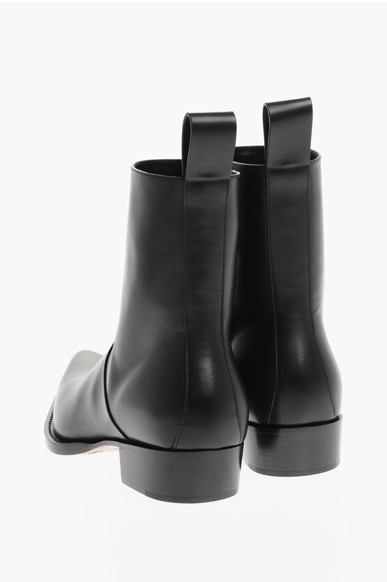 Bottega Veneta Pointed Leather Boots