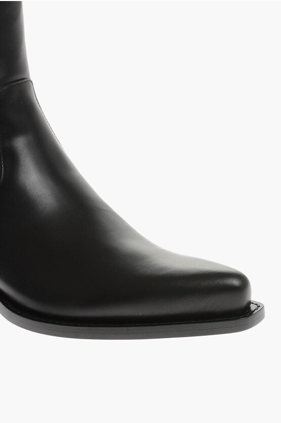 Bottega Veneta Pointed Leather Boots