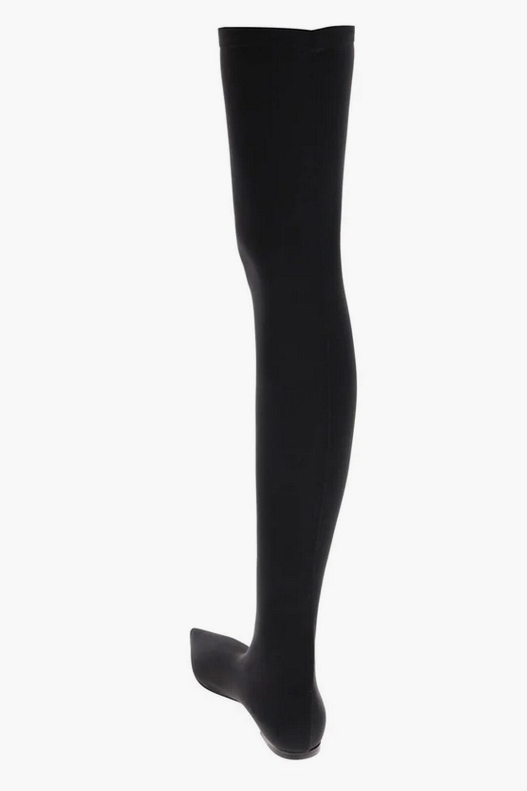 Dolce & Gabbana Pointed Toe Stretch Fabric Over-The-Knee Boots
