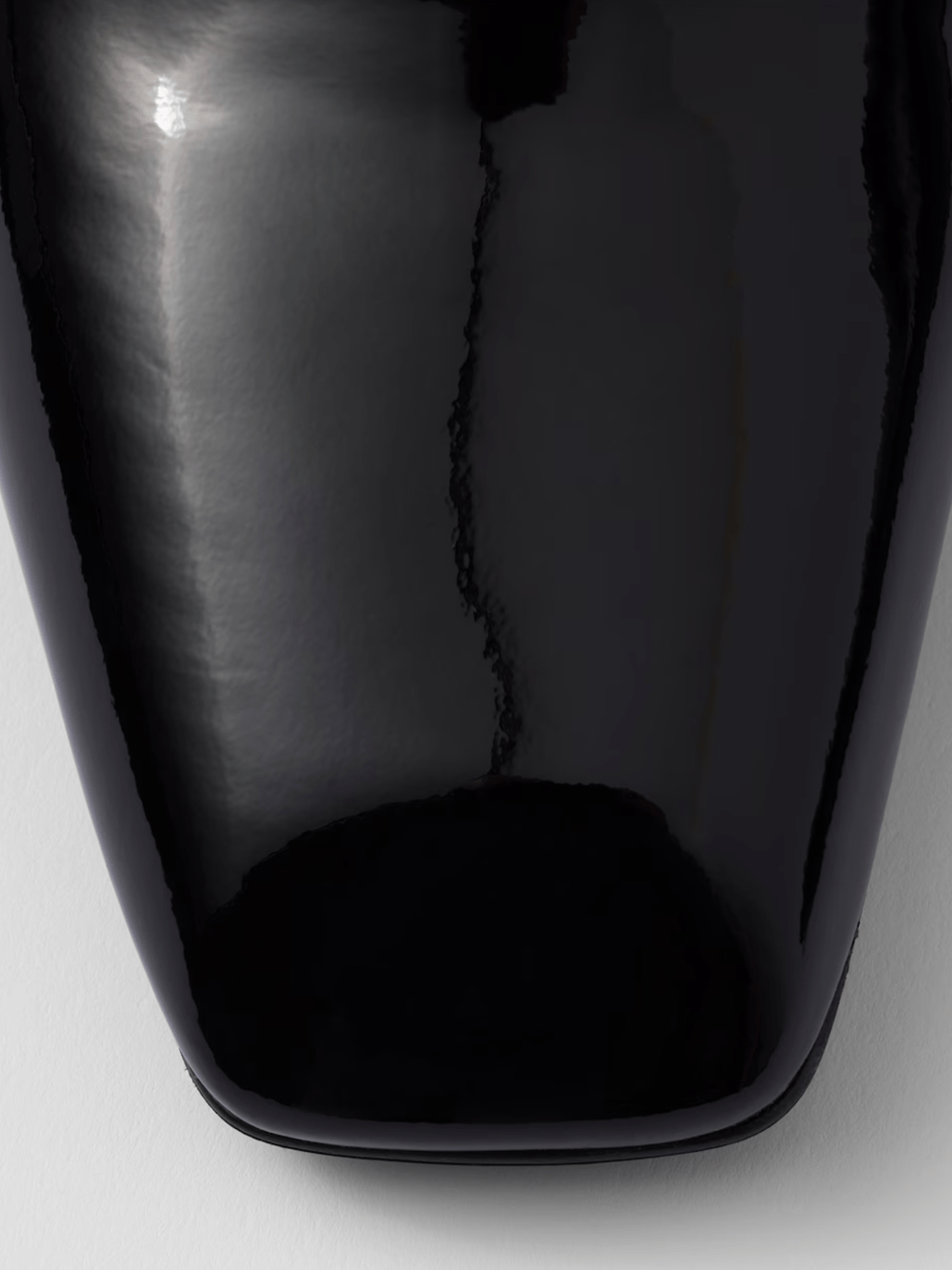 Prada - Prada Patent leather heeled sandals - 1I839N_069_F0002_F_085_37 - Ask Me Wear