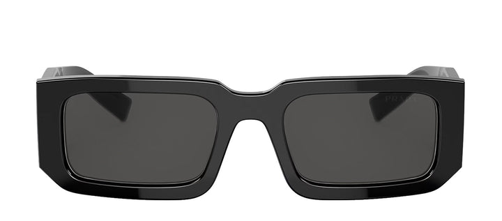 PradaSunglasses - Prada PR 06YS 09Q5S0 Rectangle Plastic Black Sunglasses with Grey Lens - PR_06YS_09Q5S0_53mm - Ask Me Wear