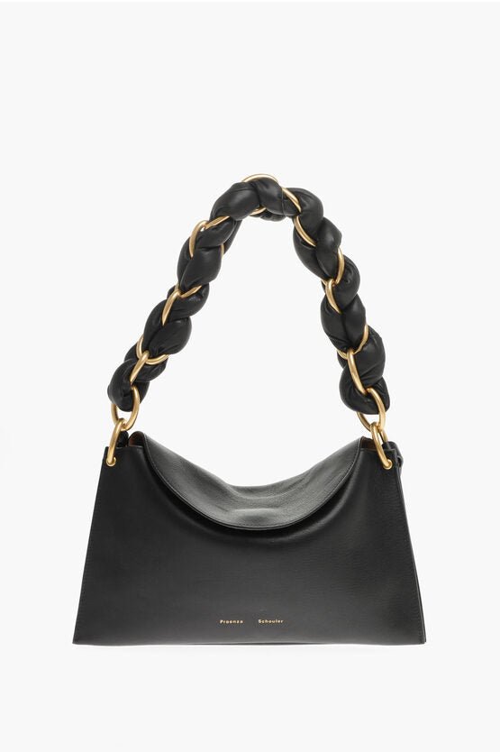 Bags - Proenza Schouler BRAID CHAIN Shoulder Bag with Magnetic Closure - 888444071486 - Ask Me Wear