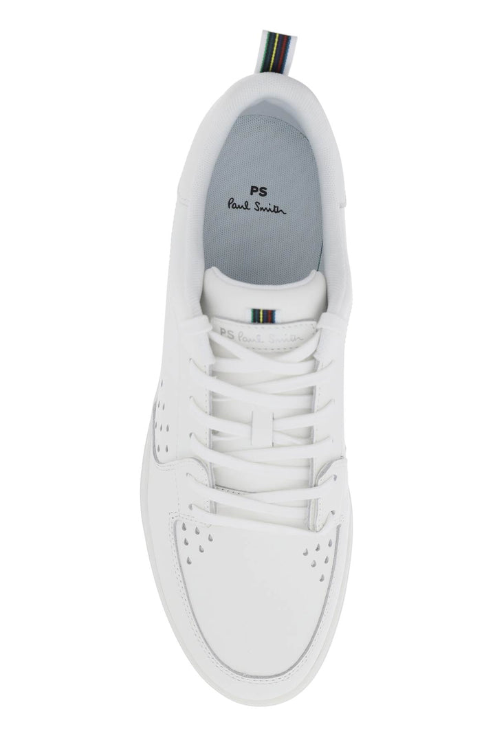 Shoes - Ps Paul Smith Premium Leather Cosmo Sneakers In - 241403LSN000004 - 01 - 10 - Ask Me Wear