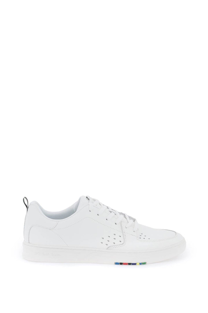 Shoes - Ps Paul Smith Premium Leather Cosmo Sneakers In - 241403LSN000004 - 01 - 10 - Ask Me Wear