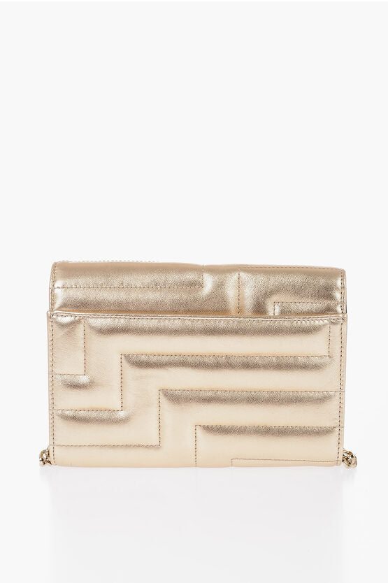 Jimmy Choo Quilted AVENUE Clutch with Removable Shoulder Strap