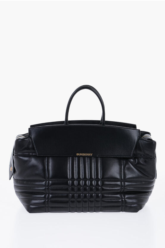 Bolso CATHERINE GRANDE de piel acolchada de Burberry