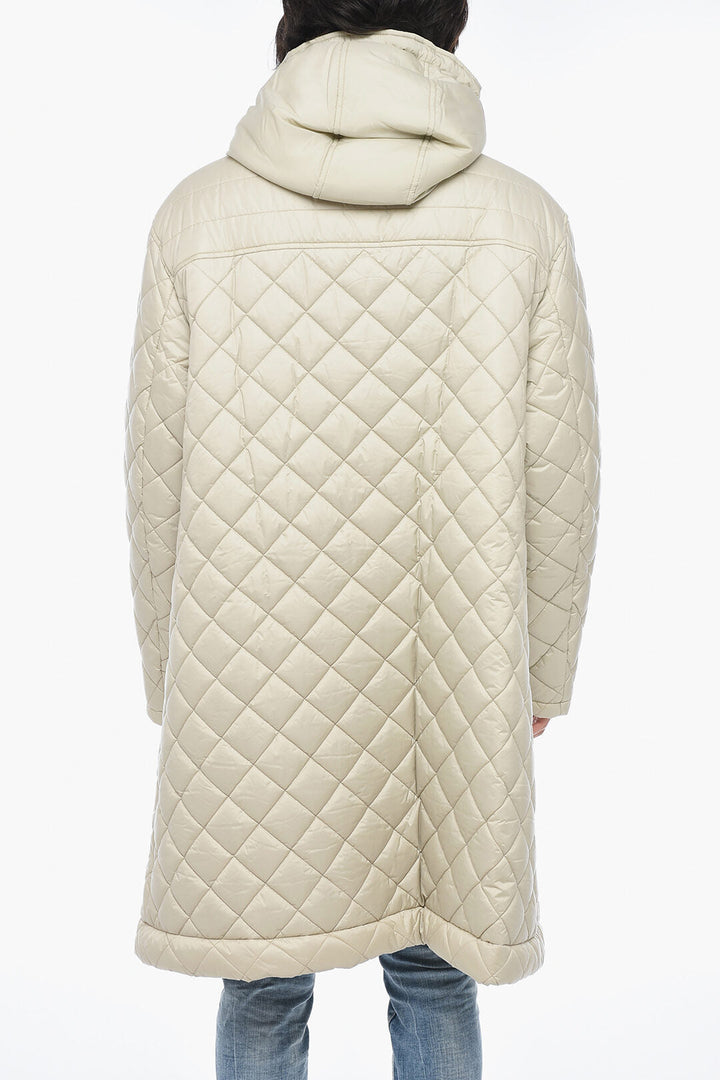 Dsquared2 Quilted Multipocket Parka with Hood