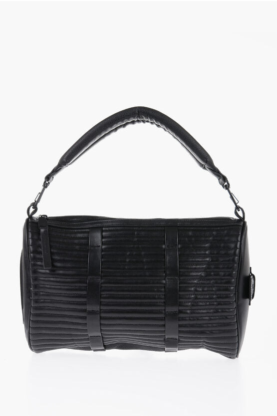 Diesel Quilted ODD Shoulder Bag with Removable Shoulder Straps