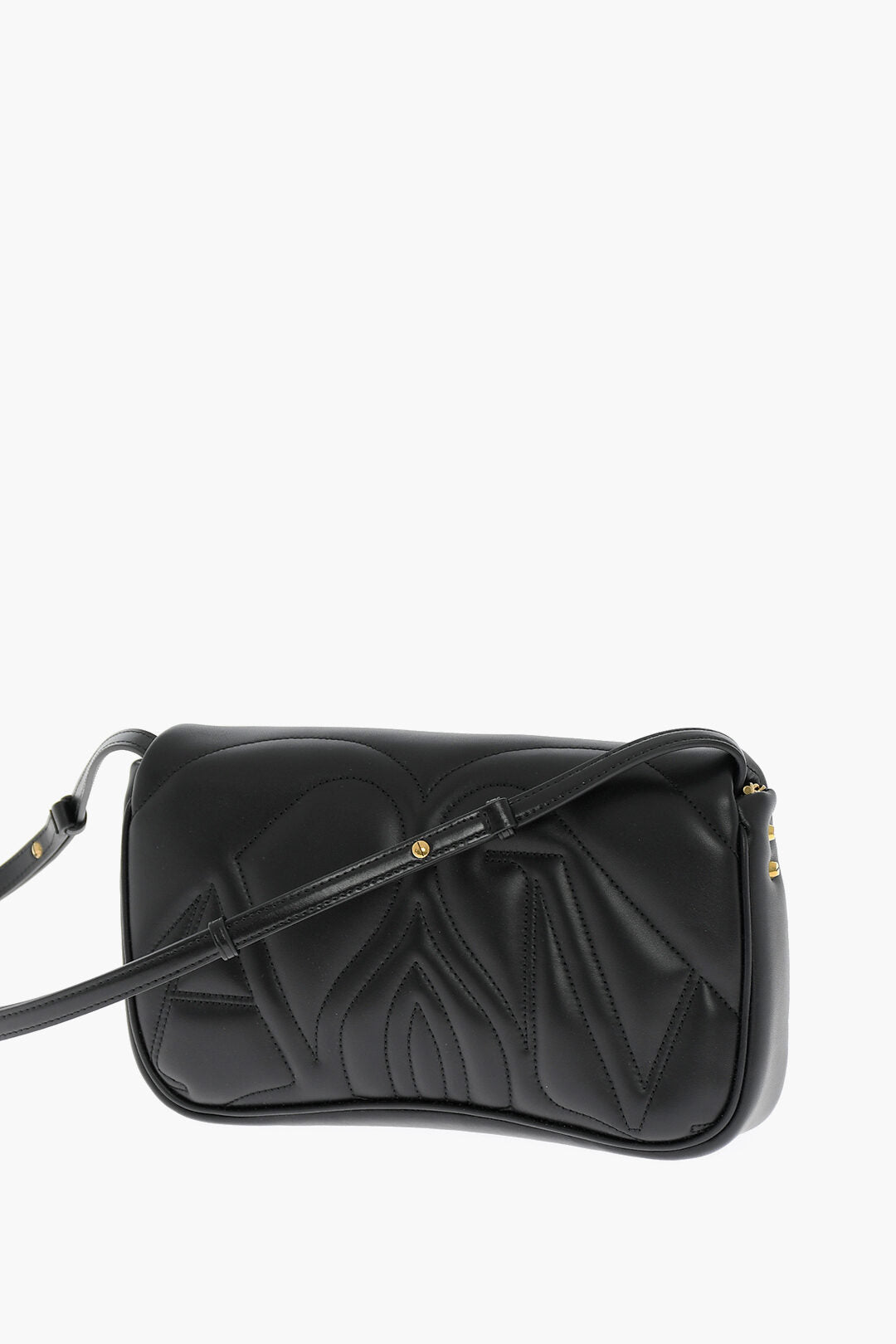 Alexander McQueen Quilted SEAL Bag with Removable Shoulder Strap