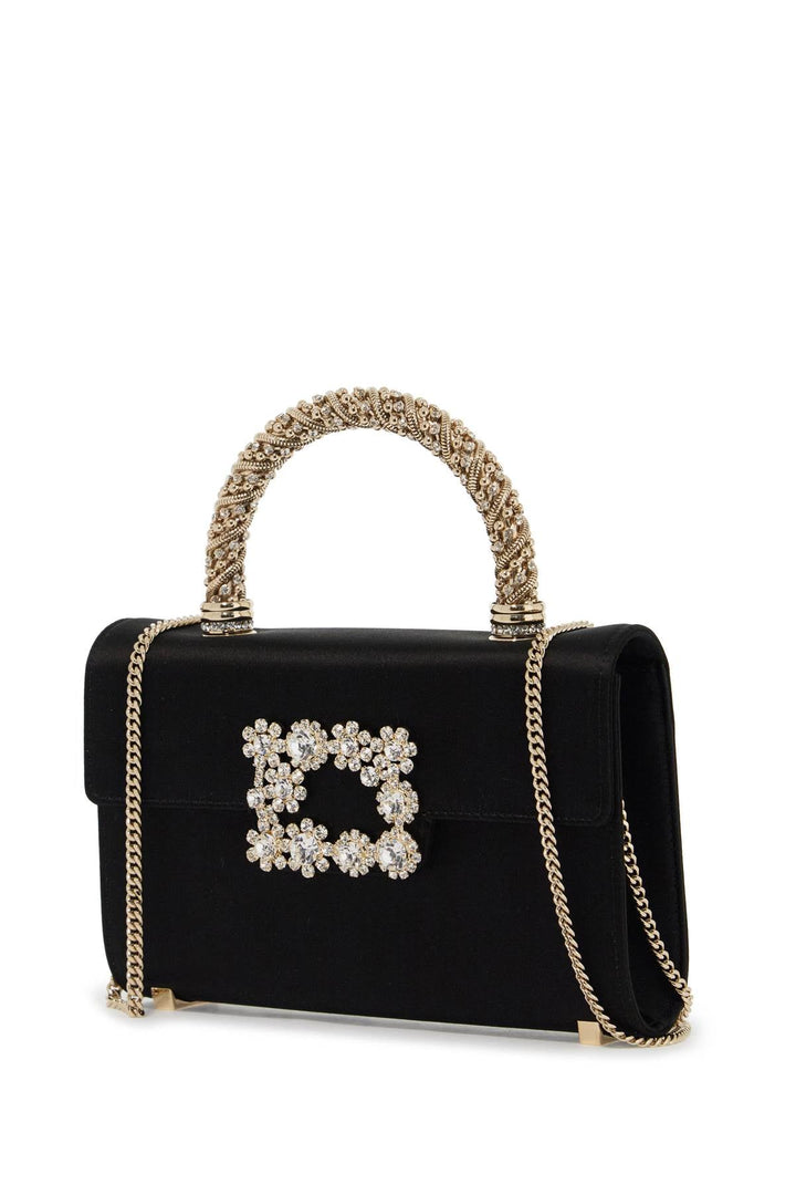 Bags - Roger Vivier Flower Strass Jewel Mini Bag - 242123ABS000004 - B999 - os - Ask Me Wear