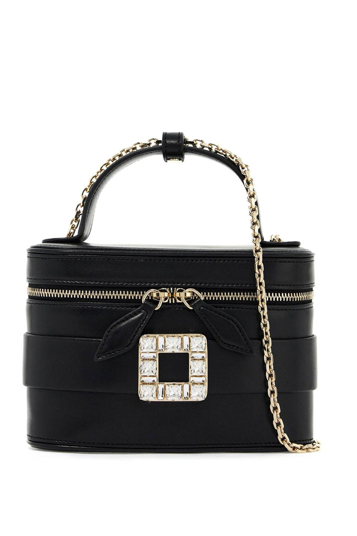 Bags - Roger Vivier Vanity Micro Bag With Crystal Buckle - 242123ABS000010 - B999 - os - Ask Me Wear