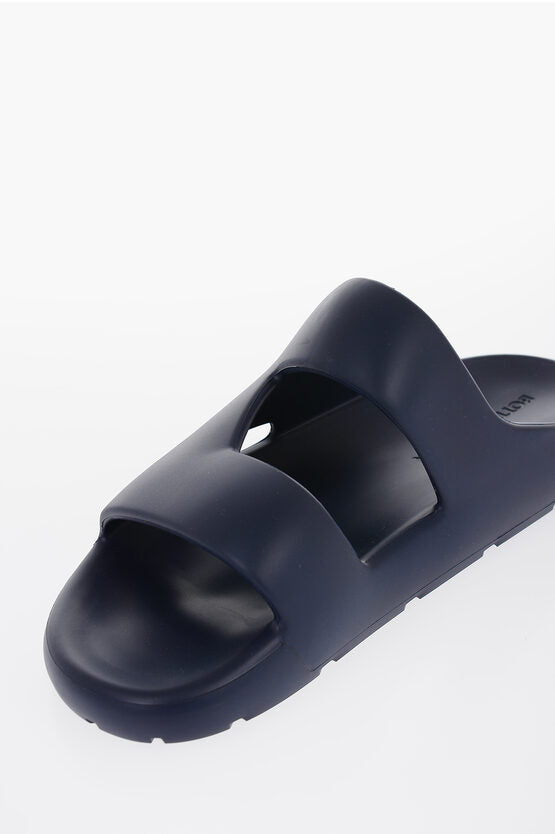 Bottega Veneta Rubber BAND Slides with Cut-Out