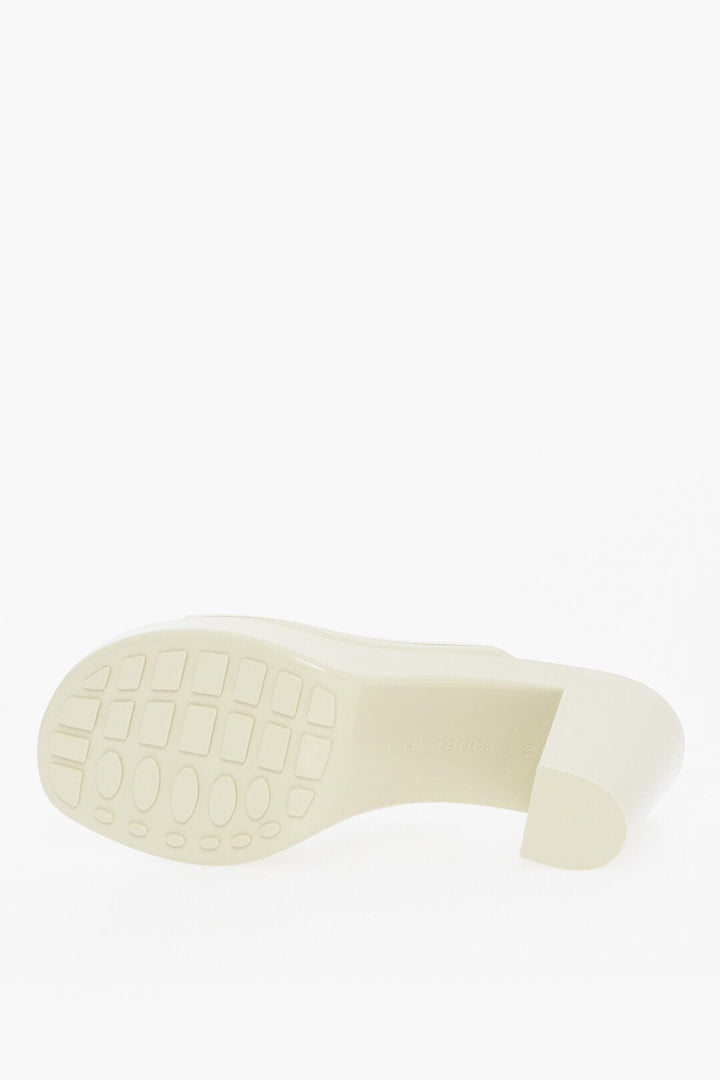 Bottega Veneta Rubber GLEAM Heeled Sandals 10cm