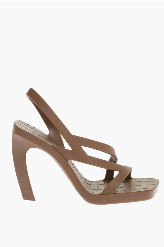 Bottega Veneta Rubber JIMBO Sandals Heel 11 cm