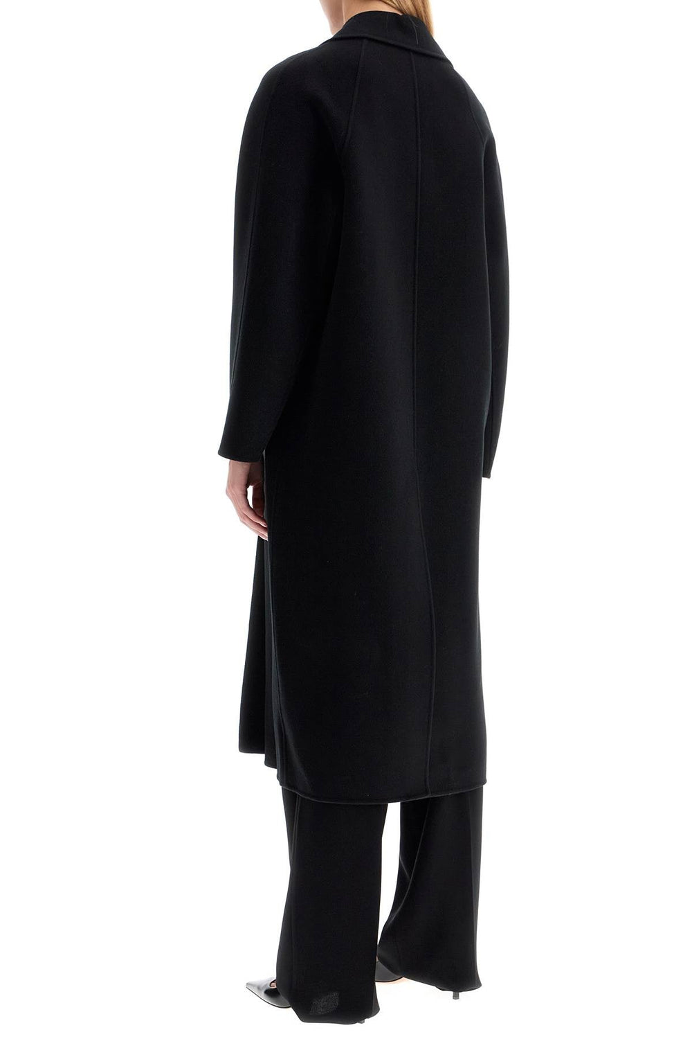 Clothing - S Max Mara Double - Breasted Wool Coat - 242718DCA000005 - 013BK - 38 - Ask Me Wear