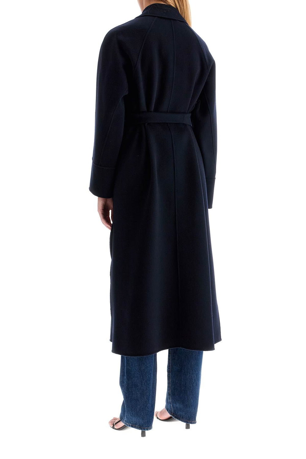 Clothing - S Max Mara Woolen Robe - Style Coat With - 242718DCA000010 - 012CK - 38 - Ask Me Wear