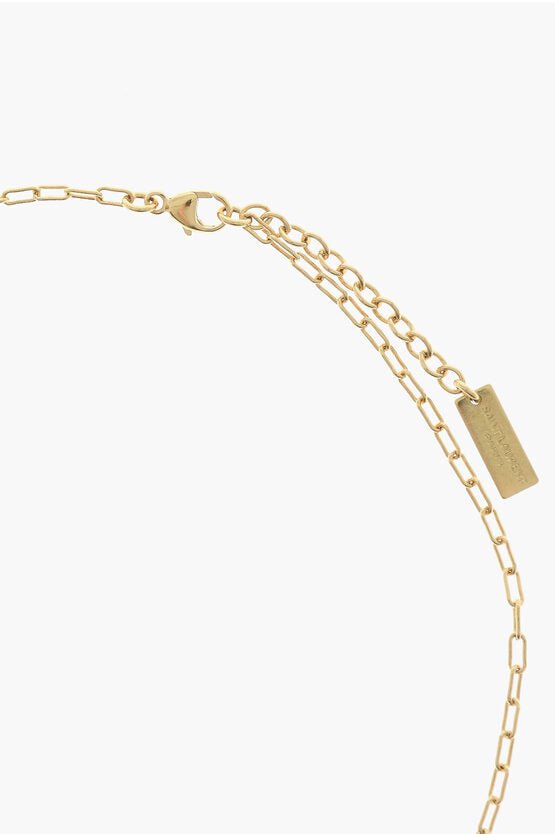 Necklace - Saint Laurent Golden - Effect Chain Necklace - 8128601474 - Ask Me Wear