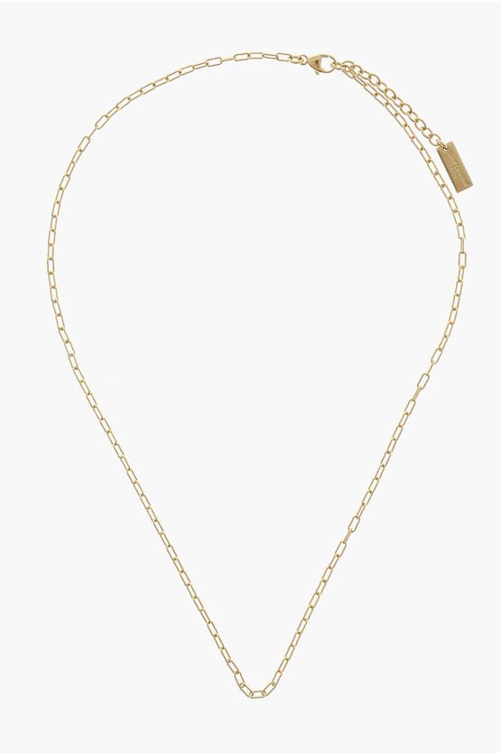 Necklace - Saint Laurent Golden - Effect Chain Necklace - 8128601474 - Ask Me Wear