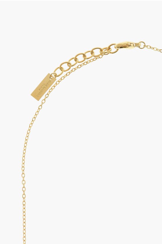 Necklace - Saint Laurent Golden - Effect Chain Necklace - 8128868179 - Ask Me Wear