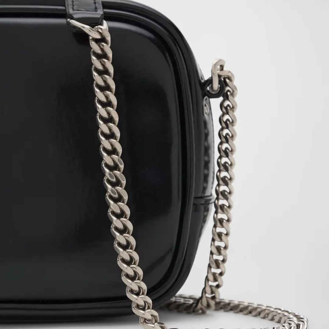 YSL - Handbag - SAINT LAURENT Lou Mini bag in Shiny Canvas - 756837FACCO1000 - Ask Me Wear