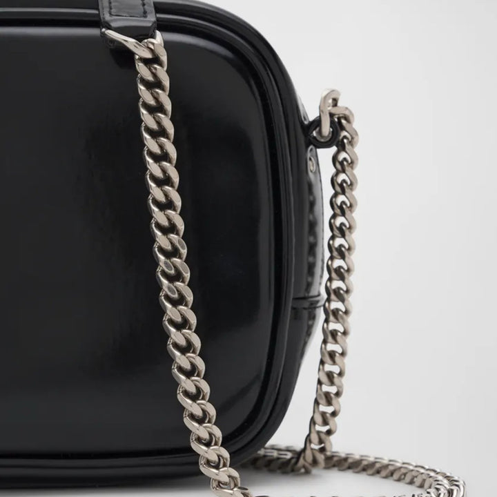 Handbag - SAINT LAURENT Lou Mini bag in Shiny Canvas - 756837FACCO1000 - Ask Me Wear